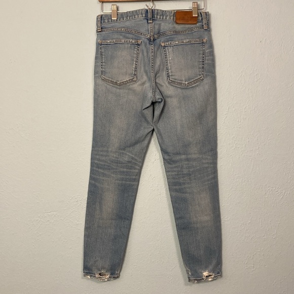 Moussy Vintage x Revolve Womens Gleedsville Skinny Light Blue Ripped Jeans - Picture 7 of 14